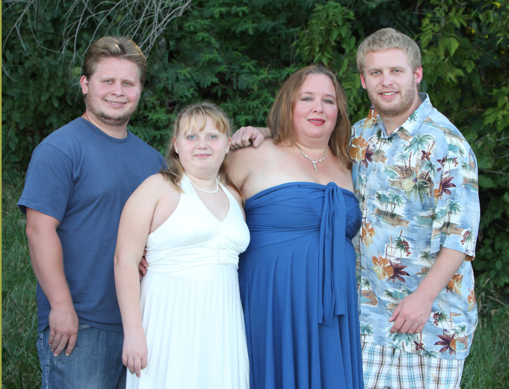 Janet and her children, 2010 (copy)